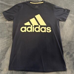 Adidas The Go-To Perfomance Tee Size S/P Navy Blue